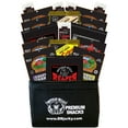 thumbnail image 1 of Buffalo Bills 18-Piece Hot & Spicy Lovers Jerky 6-Pack Gift Cooler (18 assorted jerky packs), 1 of 6