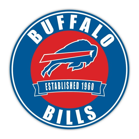 Buffalo Bills 24" Circle with Banner