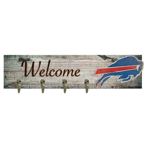Buffalo Bills 24" x 6" Mounted Coat Hanger