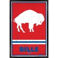 thumbnail image 1 of Buffalo Bills 34.25'' x 35'' Framed Retro Logo Poster, 1 of 4