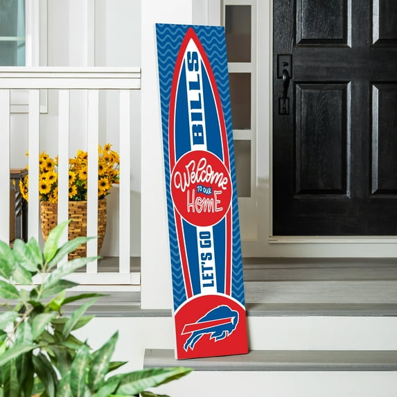 Buffalo Bills 47" Surfboard Summer Porch Leaner Welcome Wall Sign