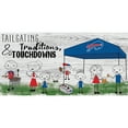 thumbnail image 1 of Buffalo Bills 6'' x 12'' Fansticks Tailgate Sign, 1 of 1