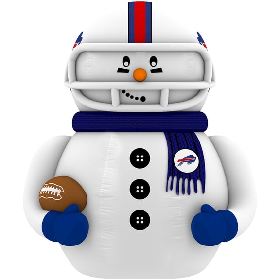 Buffalo Bills 7' Inflatable Snowman Player