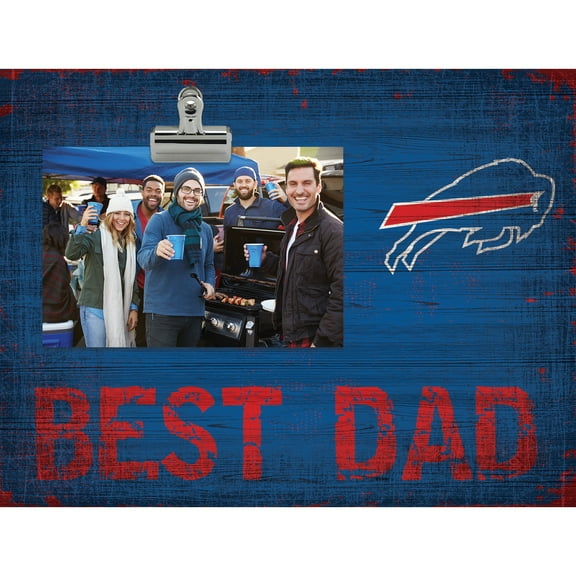 Buffalo Bills 8'' x 10.5'' Best Dad Clip Frame