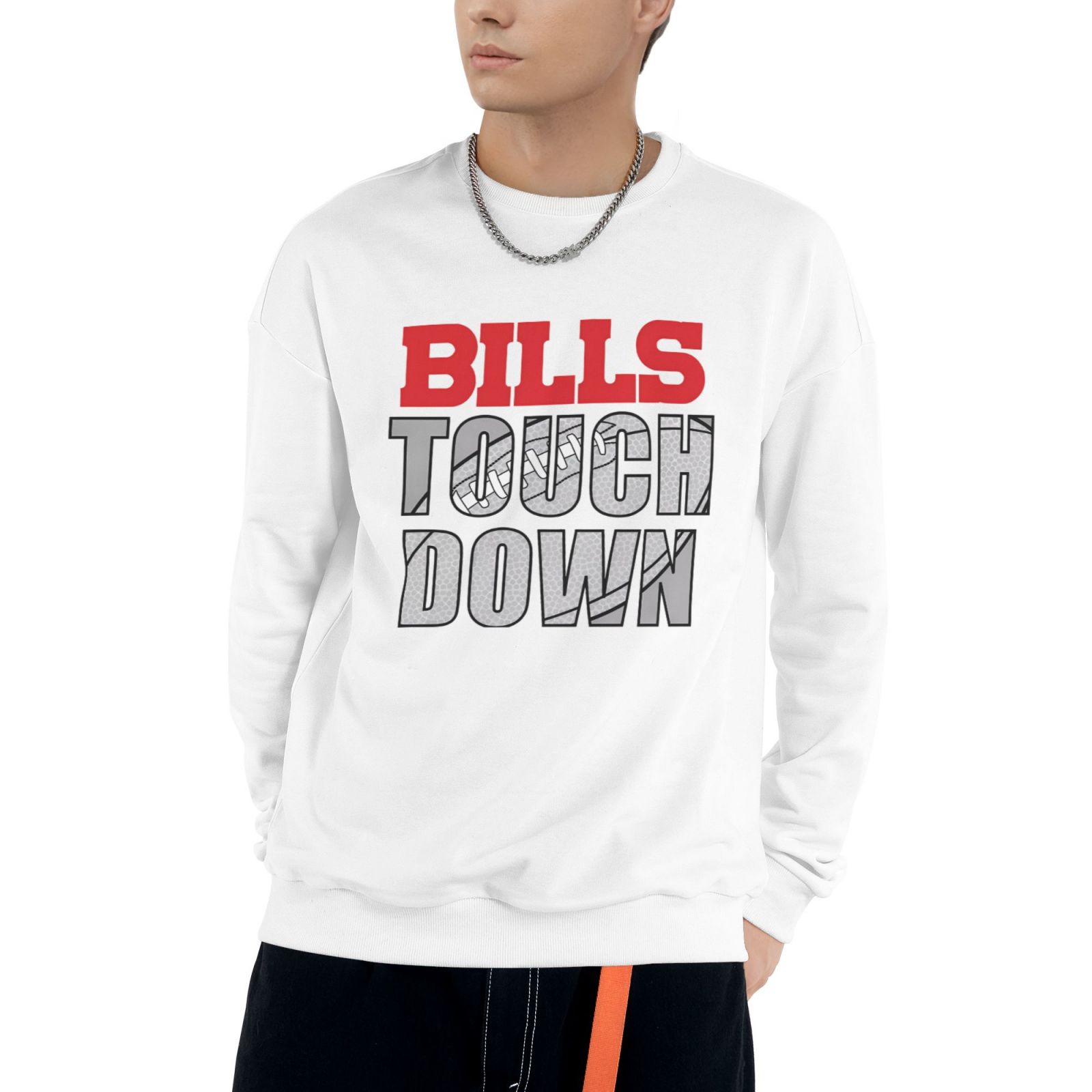 Buffalo_Bills Football Team Logo Men and Women Adult Sweatshirts，Long