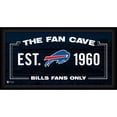 thumbnail image 1 of Buffalo Bills Framed 10" x 20" Fan Cave Collage, 1 of 1