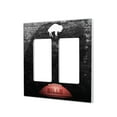 thumbnail image 1 of Buffalo Bills Legendary Design Double Rocker Lightswitch Plate, 1 of 4