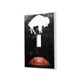 thumbnail image 1 of Buffalo Bills Legendary Design Single Toggle Lightswitch Plate, 1 of 4