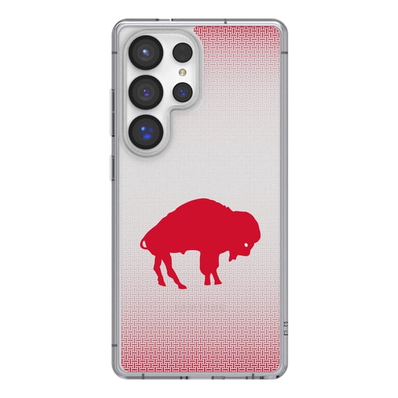 Buffalo Bills Linen Logo Galaxy Clear Case