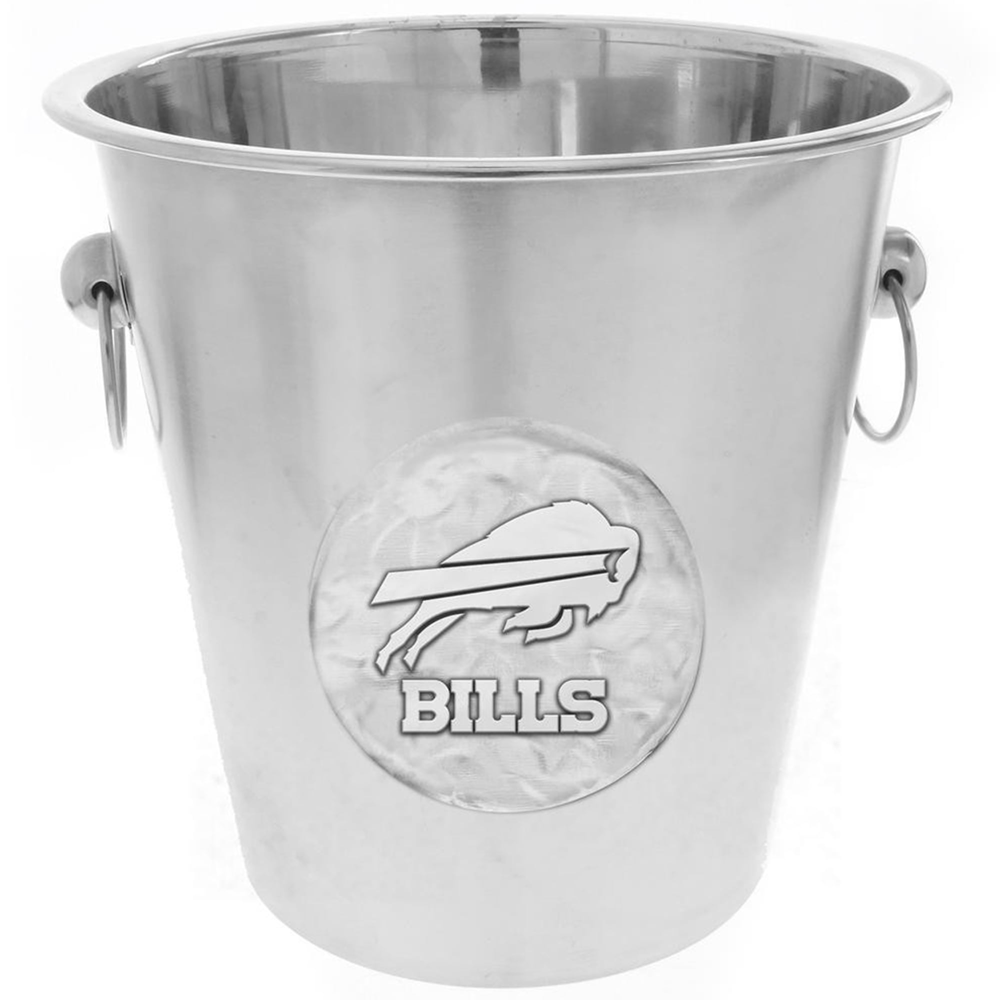 Buffalo Bills Stainless Steel Champagne Bucket with Aluminum Medallion