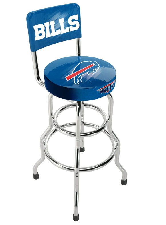 Buffalo Bills NFL Blitz High Back Adjustable Swivel Stool, Arcade1Up