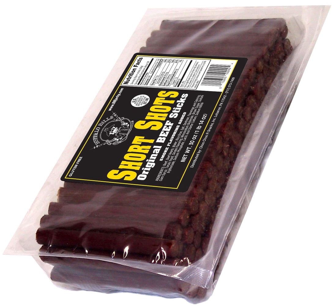 Buffalo Bills Original Short Shots (120 mild flavored 3.5" beef sticks per 30oz bag)