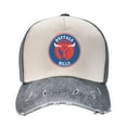 thumbnail image 1 of Buffalo_Bills Vintage Washed Distressed Baseball Cap Popular Team Hat Adjustable Dad Trucker Golf Hat for Men Women for Sport Outdoor Activities, 1 of 5