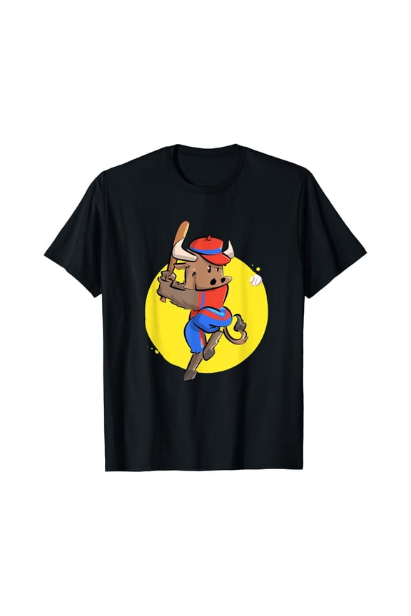 Buffalo Bison Baseball Softball T-Shirt Size S-5XL