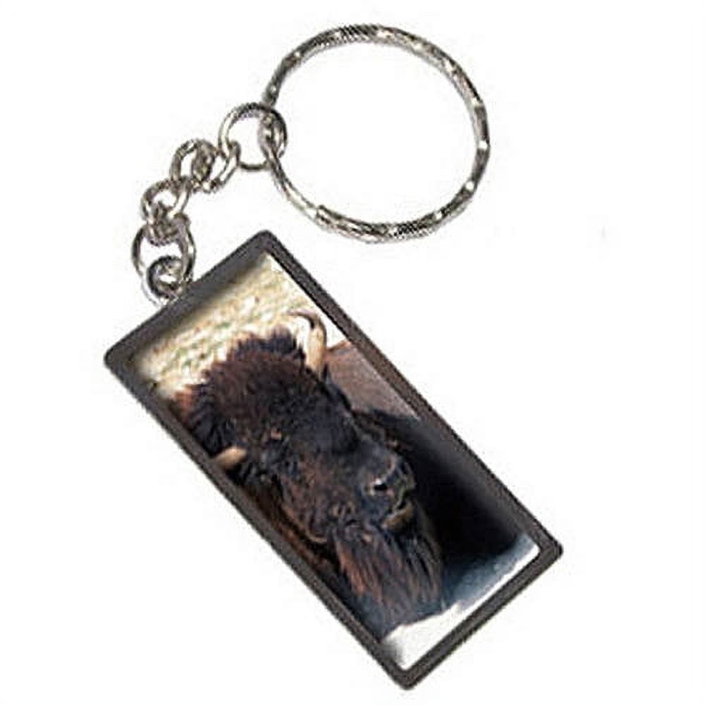 Buffalo Bison Keychain Key Chain Ring - Walmart.com