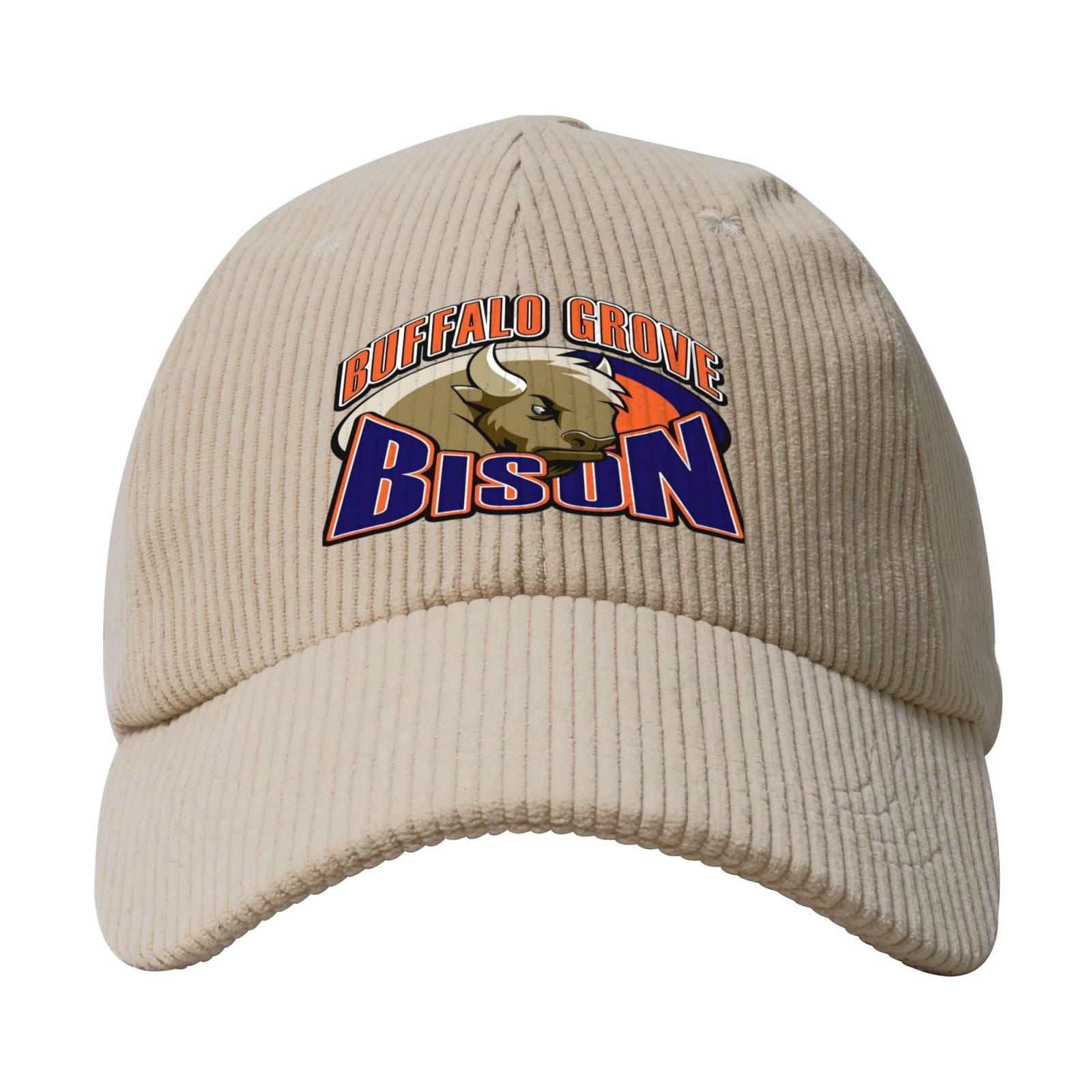 Buffalo Bisons Logo Corduroy Baseball Cap For Men & Women - Vintage ...