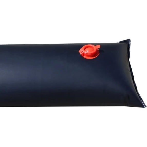 Buffalo Blizzard Black 22 Gauge 10' Single Chamber Water Bags for Pool Closing, 12 Pack