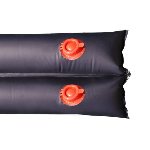 Buffalo Blizzard Black 18 Gauge 8' Rectangle Double Chamber Water Bags for Pool Closing, Single