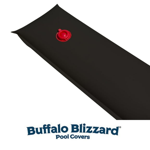 Buffalo Blizzard Black 18 Gauge 10' Single Chamber Water Bags for Pool Closing, 6 Pack