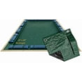 thumbnail image 1 of Buffalo Blizzard Deluxe Green/Black Rectangle Swimming Pool Winter Cover, 25' x 50', 1 of 6