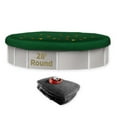 thumbnail image 1 of Buffalo Blizzard Round Leaf Net Cover for Above Ground Swimming Pools, 28', 1 of 8