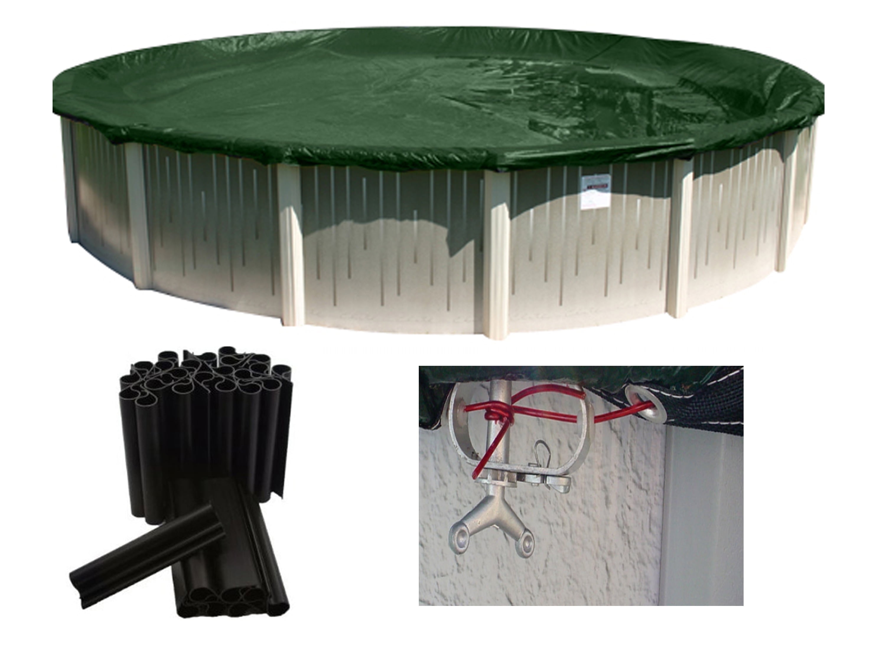 Buffalo Blizzard 1' X 8' Tan Water Tube For Swimming Pool Winter Covers – 22 Gauge