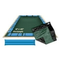 thumbnail image 1 of Buffalo Blizzard Supreme Plus Green/Black Rectangle Winter Swimming Pool Cover and Water Bag Kit, 18' x 40', 1 of 7
