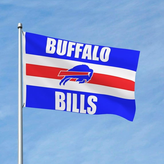 Buffalo Brand New Outdoor Double Sided Flag 3x5ft Football Team Custom