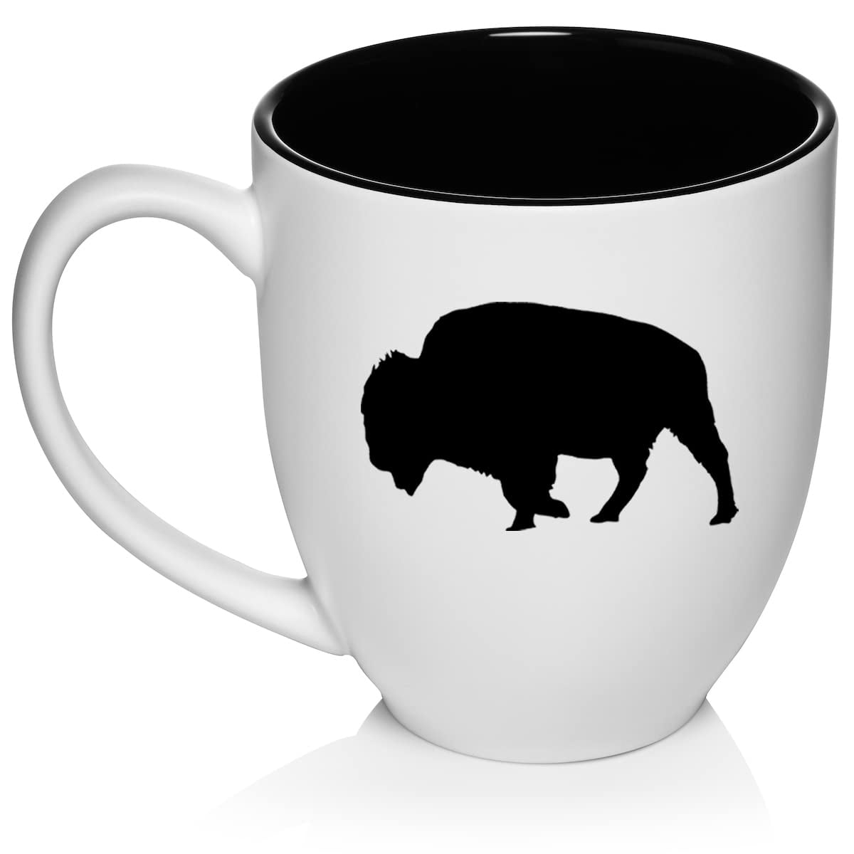 Buffalo Ceramic Coffee Mug Tea Cup Gift for Her, Him, Men, Women, Brother,  Sister, Wife, Husband, Girlfriend, Boyfriend, Friend, Mom, Dad, Birthday,  Grandma, Grandpa, Bison, Farmer (16oz White) - Walmart.com