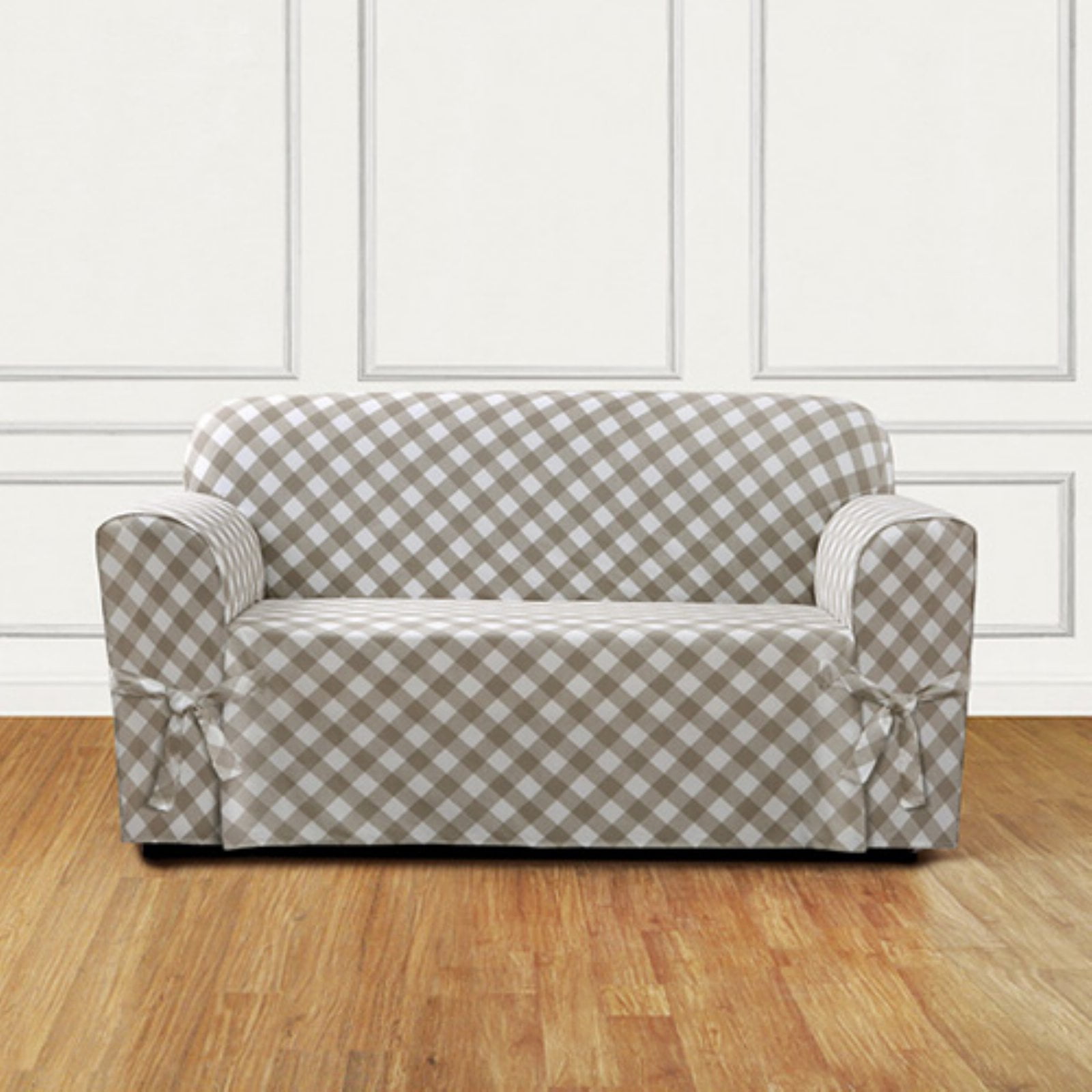 Buffalo check sofa slipcover hotsell