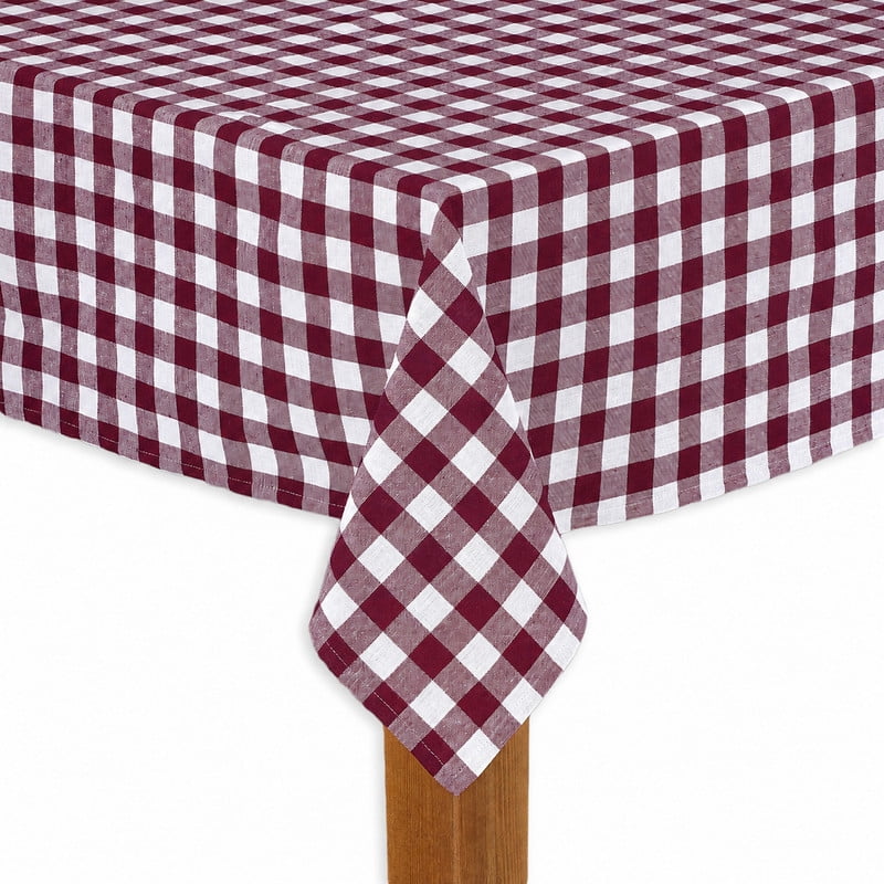 Buffalo Check 100% Cotton Tablecloth 60