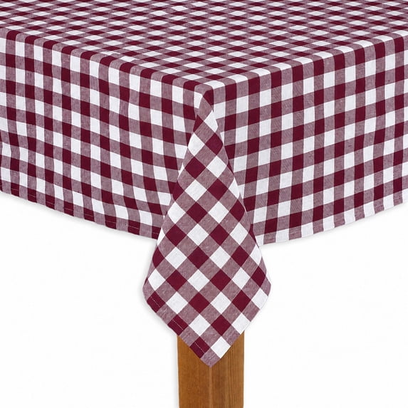Buffalo Check 100% Cotton Tablecloth 60