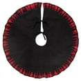 thumbnail image 1 of Buffalo Check Frill Mini Tree Skirt, 1 of 1