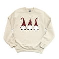 thumbnail image 1 of Buffalo Check Gnomes | Sweatshirt, 1 of 4