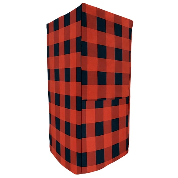 Buffalo Check Plaid Blender Cover by Penny's Needful Things (Small, Red)