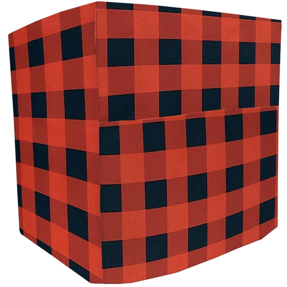 Buffalo Check Plaid Bread Machine Cover by Penny's Needful Things (Red)