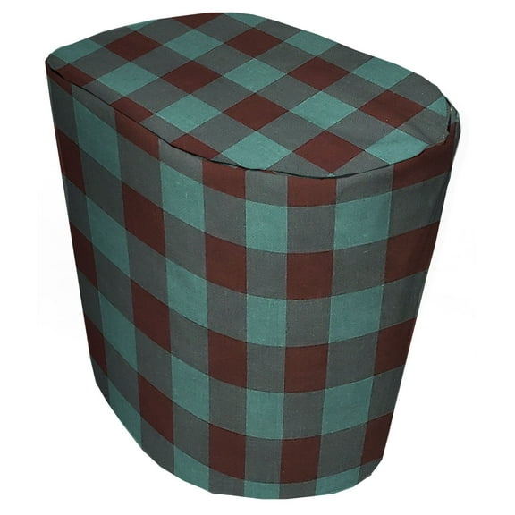 Buffalo Check Plaid Cover Compatible with Keurig Coffee Maker by Penny's Needful Things (Green) (K-Mini/Plus)