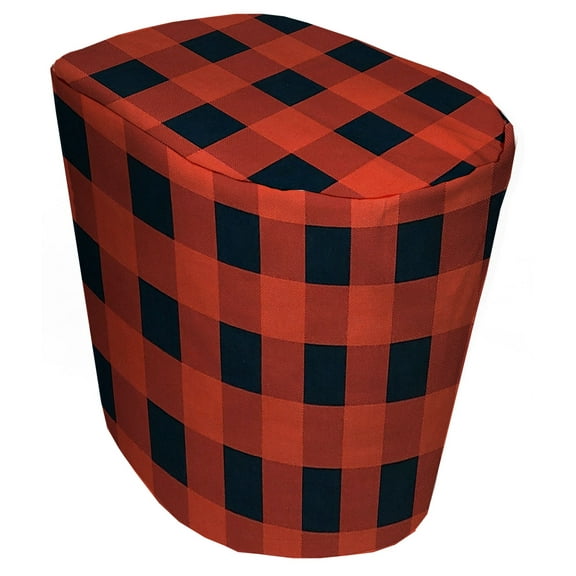 Buffalo Check Plaid Cover Compatible with Keurig Coffee Maker by Penny's Needful Things (Red) (K-Mini/Plus)
