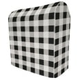 thumbnail image 1 of Buffalo Check Plaid Cover Compatible with Ninja Slushi Professional Frozen Drink Maker by Penny's Needful Things (Regular) (White), 1 of 1