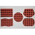 thumbnail image 1 of Buffalo Check Plaid Placemats by Penny's Needful Things (Wave - Set of 4) (Red), 1 of 3