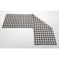 thumbnail image 1 of Buffalo Check Plaid Table Runner by Penny's Needful Things (7 Feet Long - STRAIGHT) (Light Gray), 1 of 2