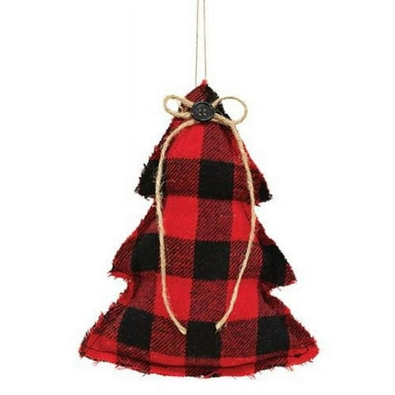 Buffalo Check Tree Ornament
