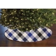 thumbnail image 1 of Buffalo Checkered Tree Skirt Christmas Decoration 58" Round Large Skirt, 1 of 10