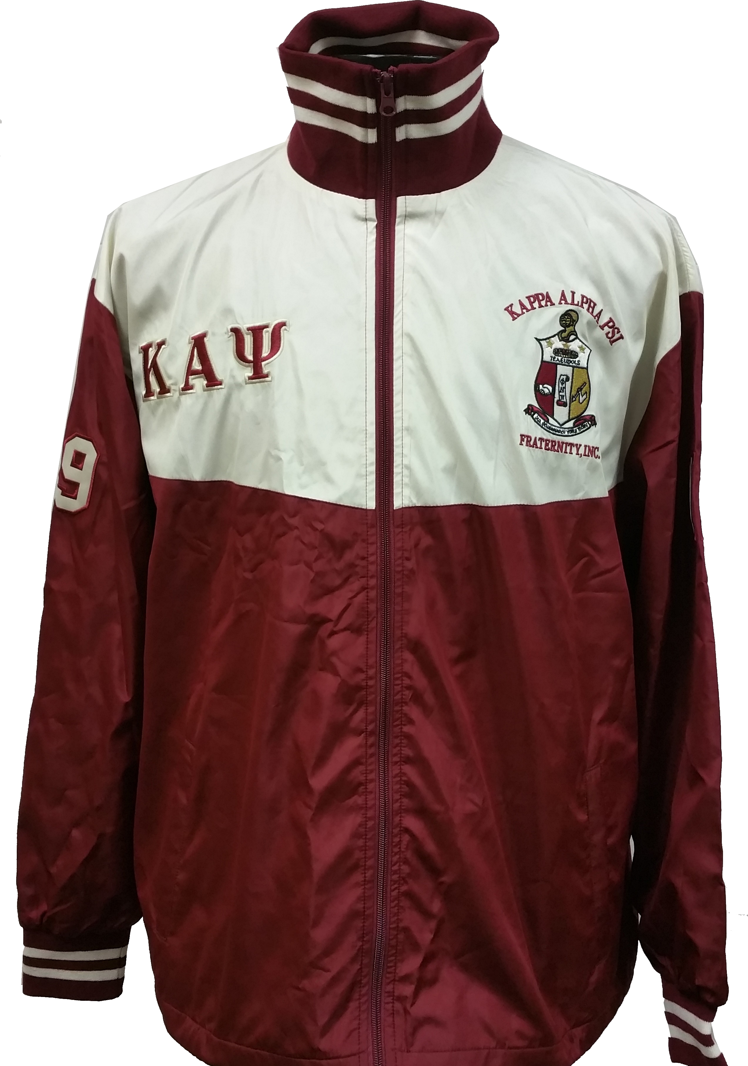 Cream kappa alpha hot sale psi bomber jacket