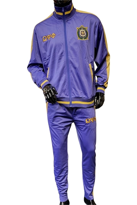 Omega Psi Phi Vintage Track Suit [Purple - M]