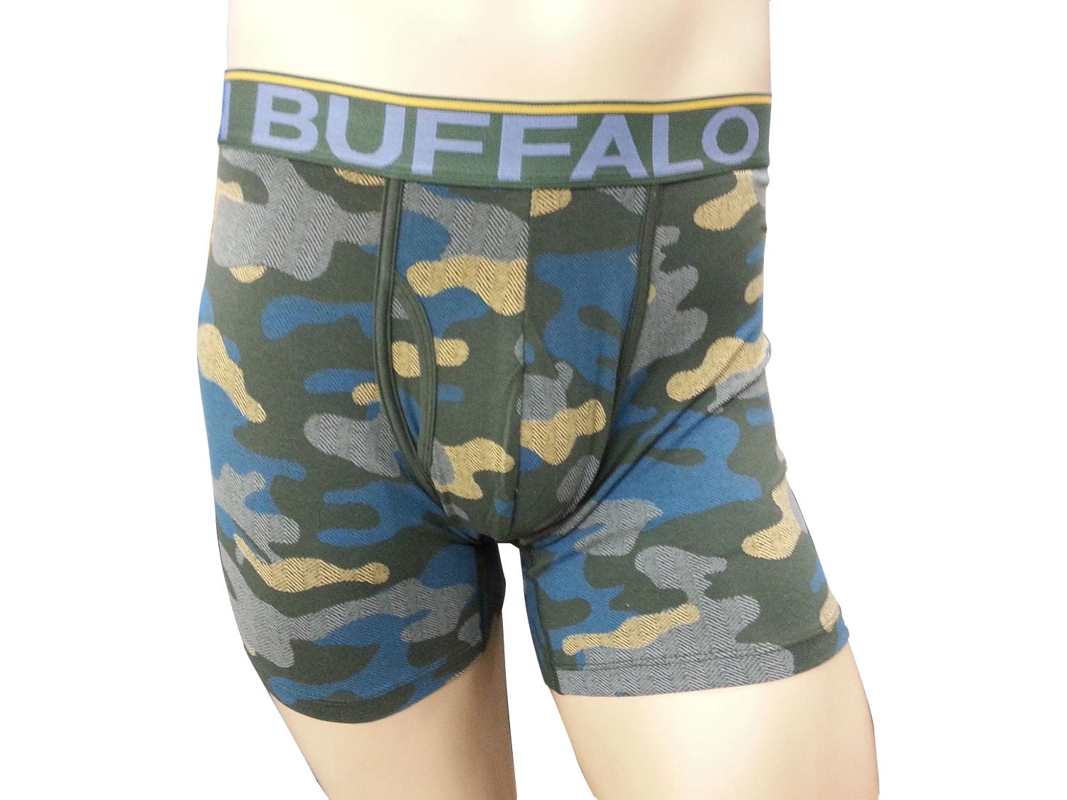 Buffalo David Bitton 1-Pack Men's Cotton Stretch Boxer Briefs - BD10510P1