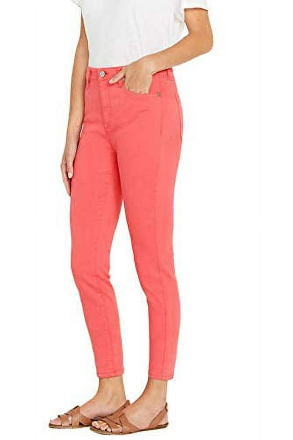 Buffalo David Bitton High Rise Soft Stretch Ankle Skinny ( size 2) Pink
