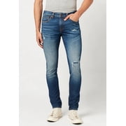 Buffalo David Bitton INDIGO Skinny Max Repaired Look Sanded Jeans, US 30/32