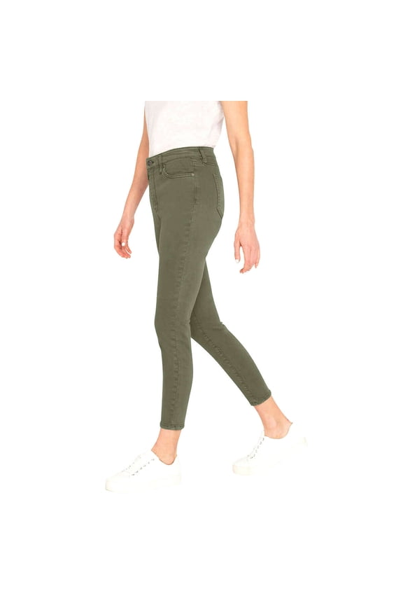 Buffalo David Bitton Ladies' High-Rise Ankle Skinny Jean, Parsley Green 8/29