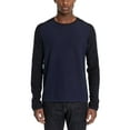 thumbnail image 1 of Buffalo David Bitton MOOD BLUE INDIGO Men's Wuqui Contrast Sweater, US Small, 1 of 2